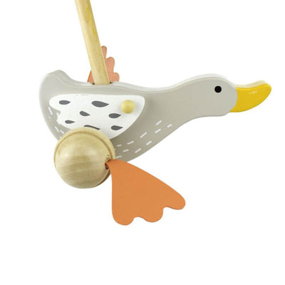 Kaper Kidz Wooden Push Along Wild Goose-Baby Clothes & Gifts-Wooden Toys-Mornington-Balnarring