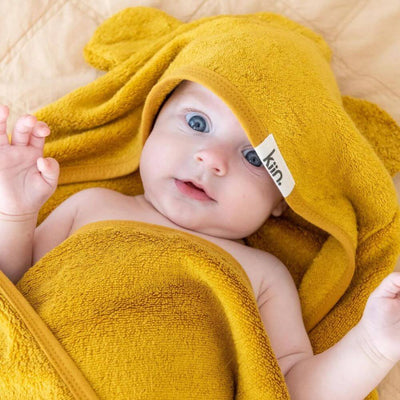 Baby Gifts-Baby Clothes-Toys-Mornington-Balnarring-Kiin Baby Hooded Baby Towel-The Enchanted Child