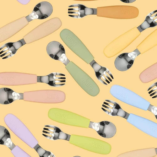 Kiin Baby Silicone Cutlery Set