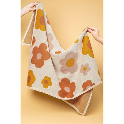 Kiin Bloom Organic Cotton Knitted Blanket-baby gifts-kids toys-Mornington Peninsula