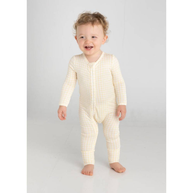 Kynd Baby Goldie Check Zipsuit-Baby Gifts-Baby Clothes-Toys-Mornington-Balnarring