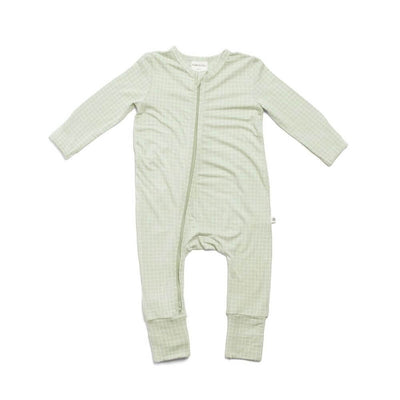 Baby Gifts-Mornington-Balnarring-Kynd Baby Moss Grid Zipsuit-The Enchanted Child