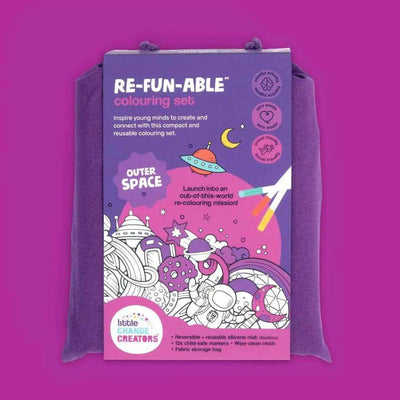 Baby Gifts & Toys-Mornington-Balnarring-Little Change Creators Outer Space Colouring Set-The Enchanted Child