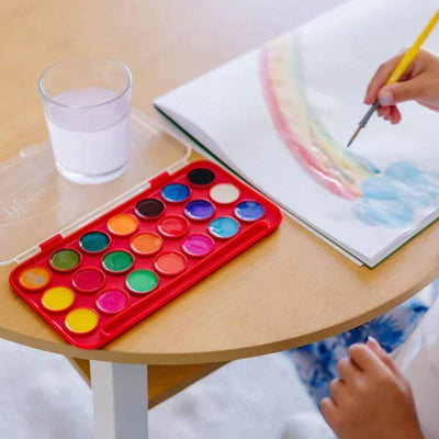 Melissa & Doug Watercolour Paint Set, 21 Colours-baby gifts-kids toys-Mornington Peninsula