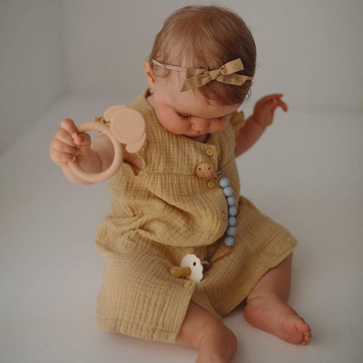 Baby Gifts-Mornington-Balnarring-Mushie Teether - Dog-The Enchanted Child