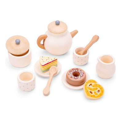 New Classic Toys Wooden Tea Set-baby_clothes-baby_gifts-toys-Mornington_Peninsula-Australia