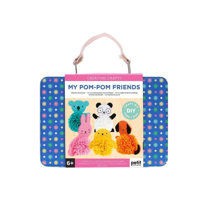 Petit Collage My Pom-Pom Friends-Baby Gifts Australia-Kids Books & Toys-Mornington Peninsula