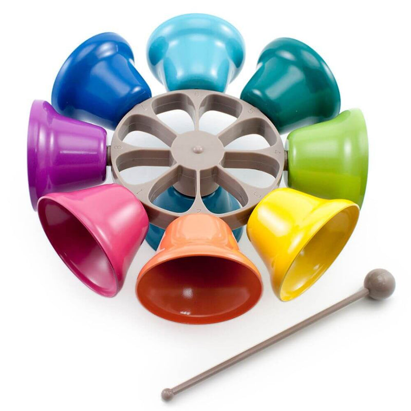 Rainbow Spinning Bells-baby gifts-kids toys-Mornington Peninsula