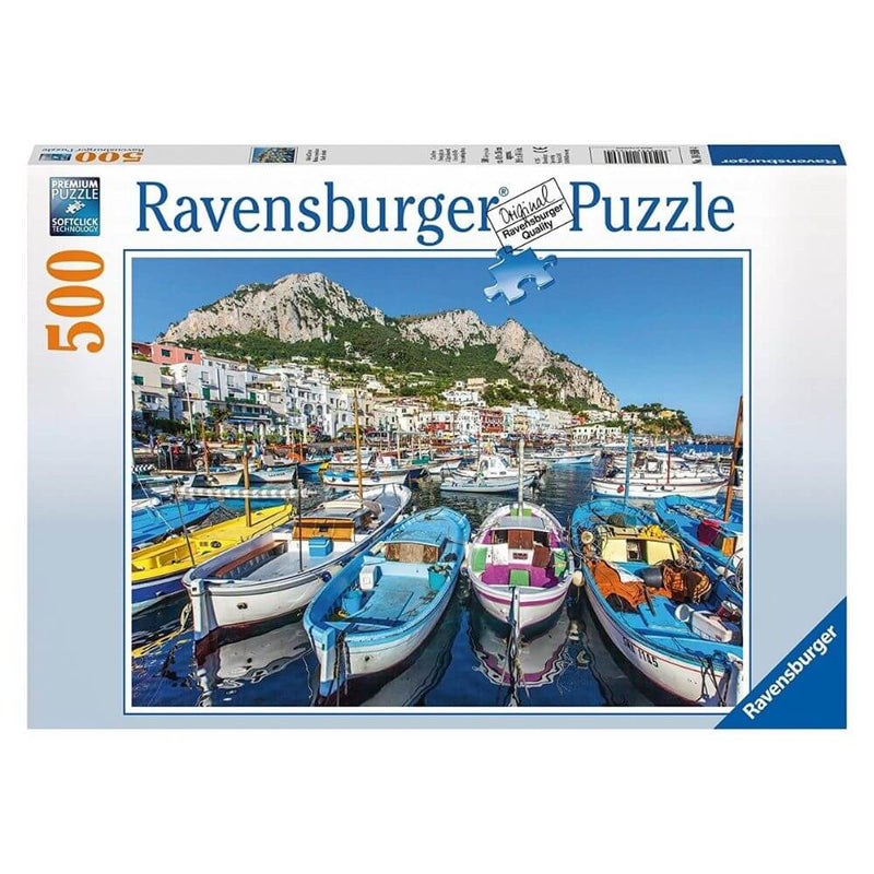 Ravensburger Colourful Marina 500pc Puzzle-baby gifts-kids toys-Mornington Peninsula