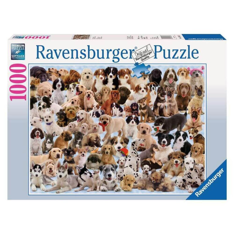 Ravensburger Dogs Galore 1000pc Puzzle-baby gifts-kids toys-Mornington Peninsula