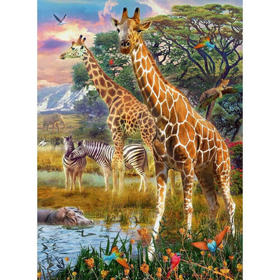 Ravensburger Giraffes in Africa 150pc Puzzle-baby gifts-kids toys-Mornington Peninsula