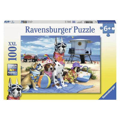 Ravensburger No Dogs on the Beach 100pc Puzzle-baby gifts-kids toys-Mornington Peninsula