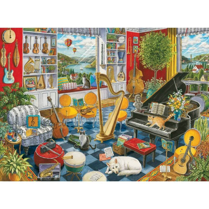 Ravensburger The Music Room 500pc Puzzle-baby gifts-kids toys-Mornington Peninsula