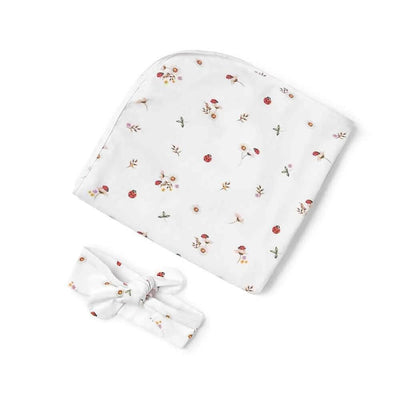 Snuggle Hunny Ladybug Wrap & Bow Set-baby gifts-toys-Mornington Peninsula