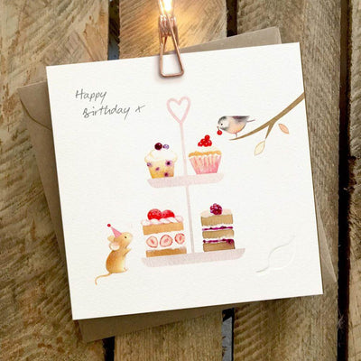 Tea Party Birthday Card-Baby Gifts-Baby Clothes-Toys-Mornington-Balnarring