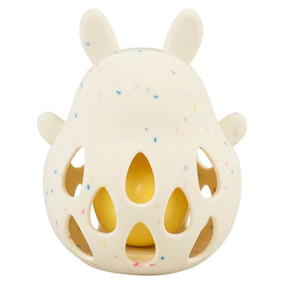 Baby Gifts & Toys-Mornington-Balnarring-Tiger Tribe Silicone Bunny Rattle-The Enchanted Child