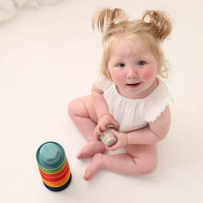 Tolo Toys Bio Rainbow Stacker-Baby Gifts-Toys-Mornington Peninsula