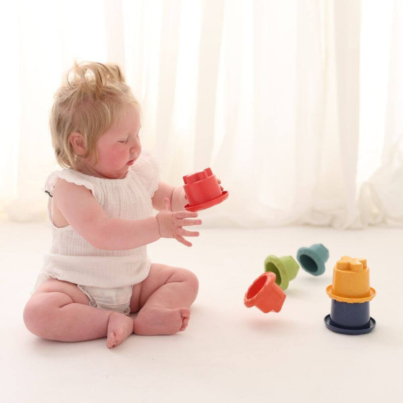 Tolo Toys Bio Rainbow Stacker-Baby Gifts-Toys-Mornington Peninsula