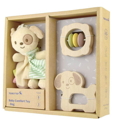Tooky Toy Baby Puppy Gift Set-Baby Gifts-Toys-Mornington Peninsula