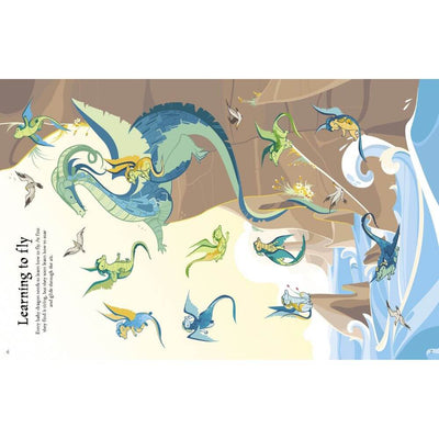 Usborne Dragons Sticker Book-baby_gifts-toys-Mornington_Peninsula-Australia