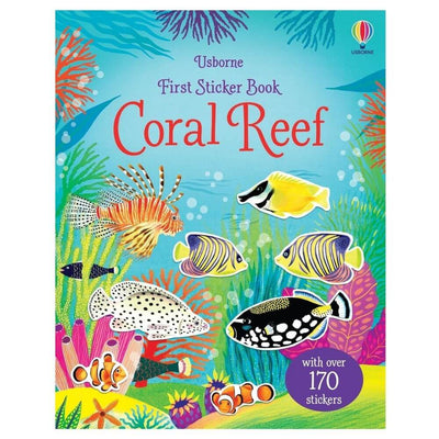 Usborne First Sticker Book Coral Reef-baby gifts-toys-books-Mornington Peninsula-Australia