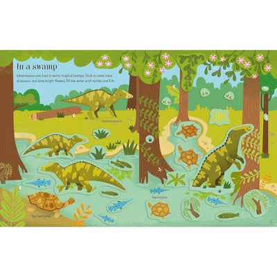 Usborne First Sticker Book Dinosaurs-baby gifts-toys-books-Mornington Peninsula-Australia