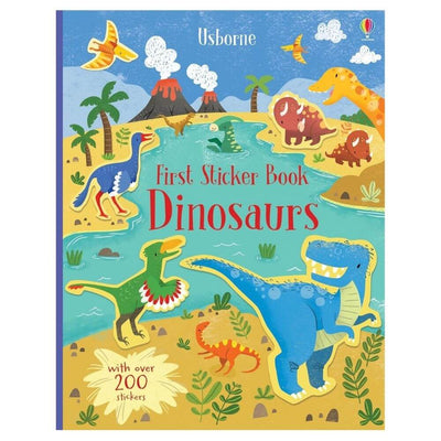 Usborne First Sticker Book Dinosaurs-baby gifts-toys-books-Mornington Peninsula-Australia