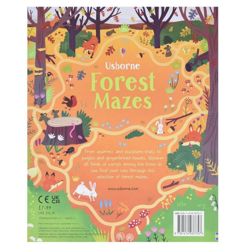 Usborne Forest Maze Book-baby gifts-toys-books-Mornington Peninsula-Australia