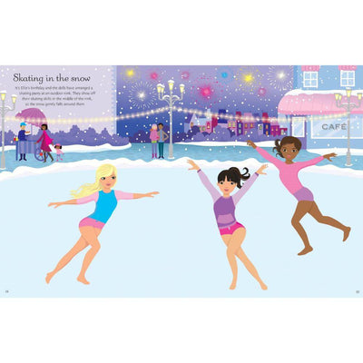 Baby Gifts-Baby Clothes-Toys-Mornington-Balnarring-Usborne Ice Skaters Sticker Dolls-The Enchanted Child