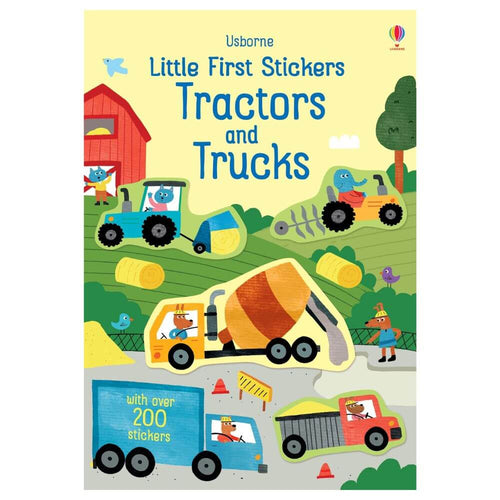 Usborne Little First Stickers Tractors & Trucks