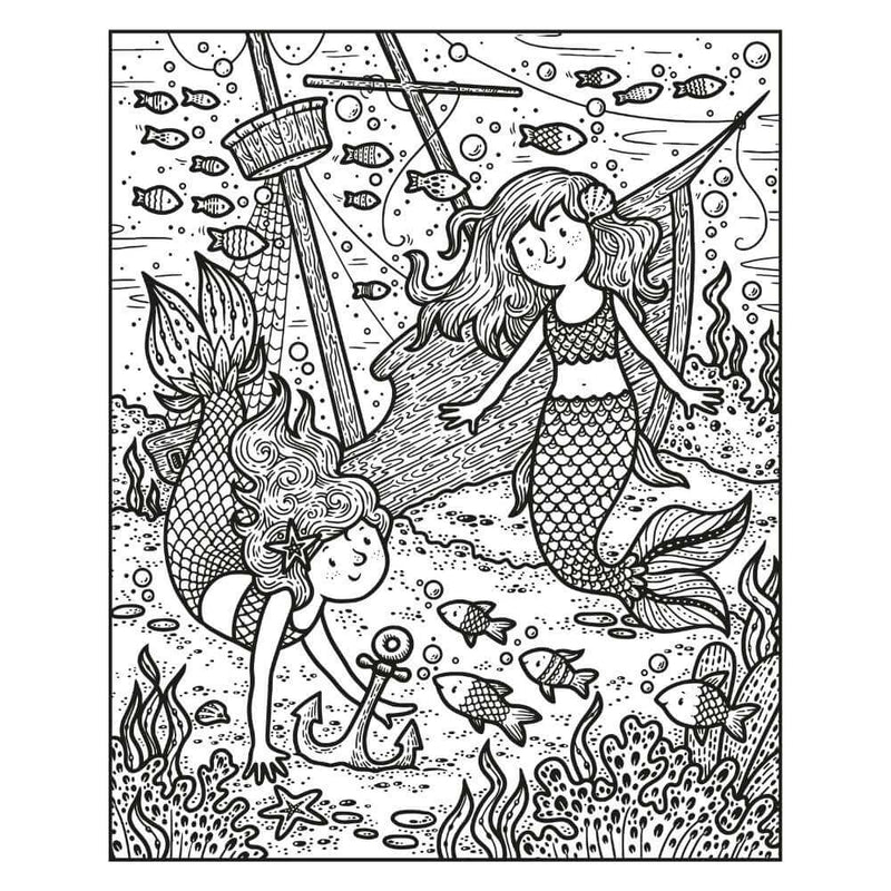 Baby Gifts & Toys-Mornington-Balnarring-Usborne Mermaids Magic Painting-The Enchanted Child