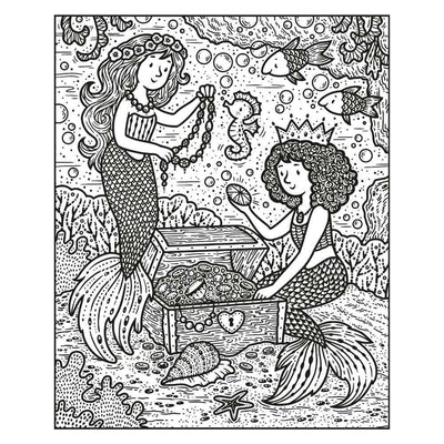 Baby Gifts & Toys-Mornington-Balnarring-Usborne Mermaids Magic Painting-The Enchanted Child