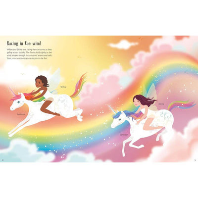 Baby Gifts-Baby Clothes-Toys-Mornington-Balnarring-Usborne Rainbow Unicorns Sticker Dolls-The Enchanted Child