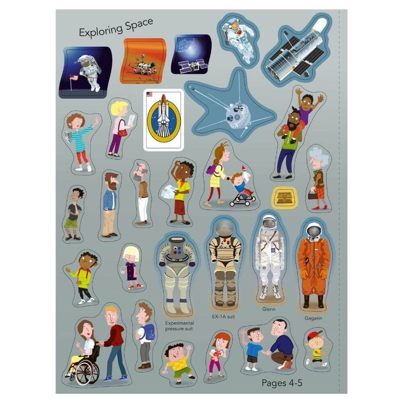 Usborne Space Sticker Book-baby gifts-toys-books-Mornington Peninsula-Australia
