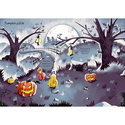 Usborne Sparkly Halloween Sticker Book-Baby Clothes & Gifts-Toys-Mornington-Balnarring