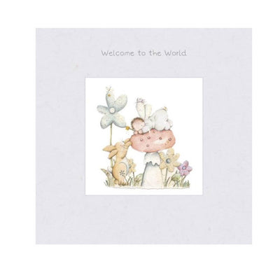 Welcome to the World Baby Card-Baby Gifts-Baby Clothes-Toys-Mornington-Balnarring