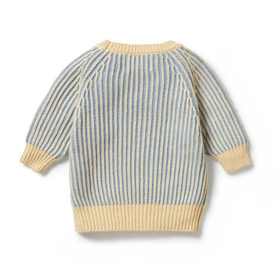 Wilson + Frenchy Dew Knitted Ribbed Jumper-baby_clothes-baby_gifts-toys-Mornington_Peninsula-Australia