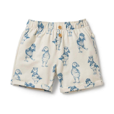 Wilson + Frenchy Petit Puffin Shorts-Baby Gifts-Baby Clothes-Toys-Mornington-Balnarring