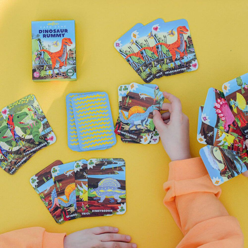 eeBoo Dino Rummy Playing Cards-baby gifts-kids toys-Mornington Peninsula