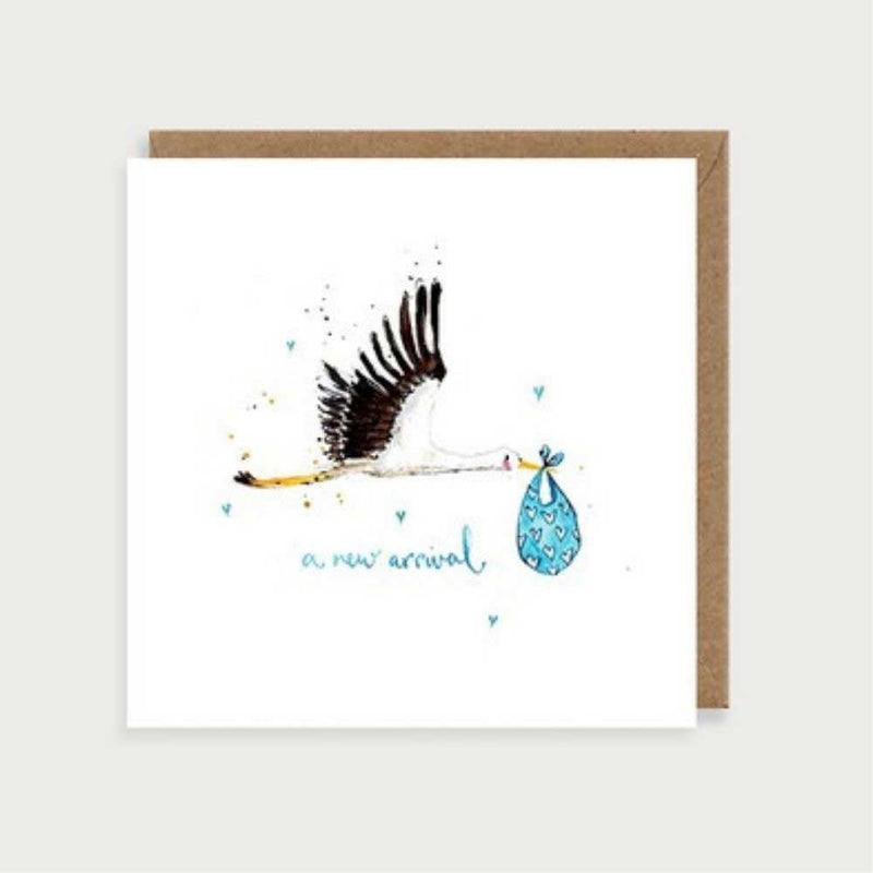 A New Arrival Baby Boy Card