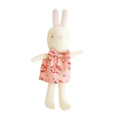 Alimrose Baby Betsy Bunny, Pink Floral-Baby Gifts Australia-Toys-Mornington Peninsula