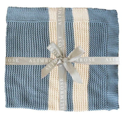Alimrose Charlie Chunky Knit Baby Blanket