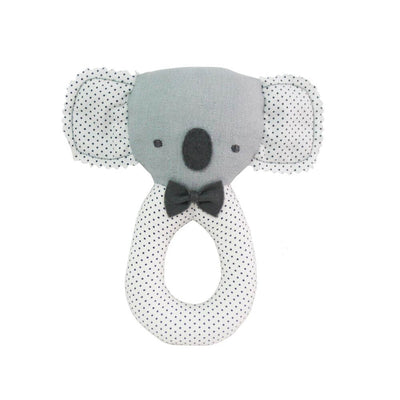 Alimrose Grey Koala Grab Rattle-Toys-Baby Gifts-Mornington Peninsula