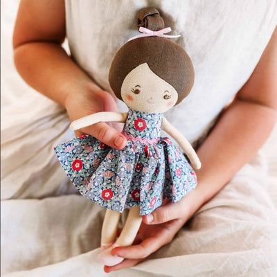 Alimrose Mauve Mini Maggie Doll