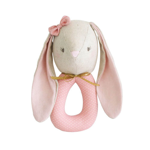 Alimrose Pearl Bunny Toy Rattle