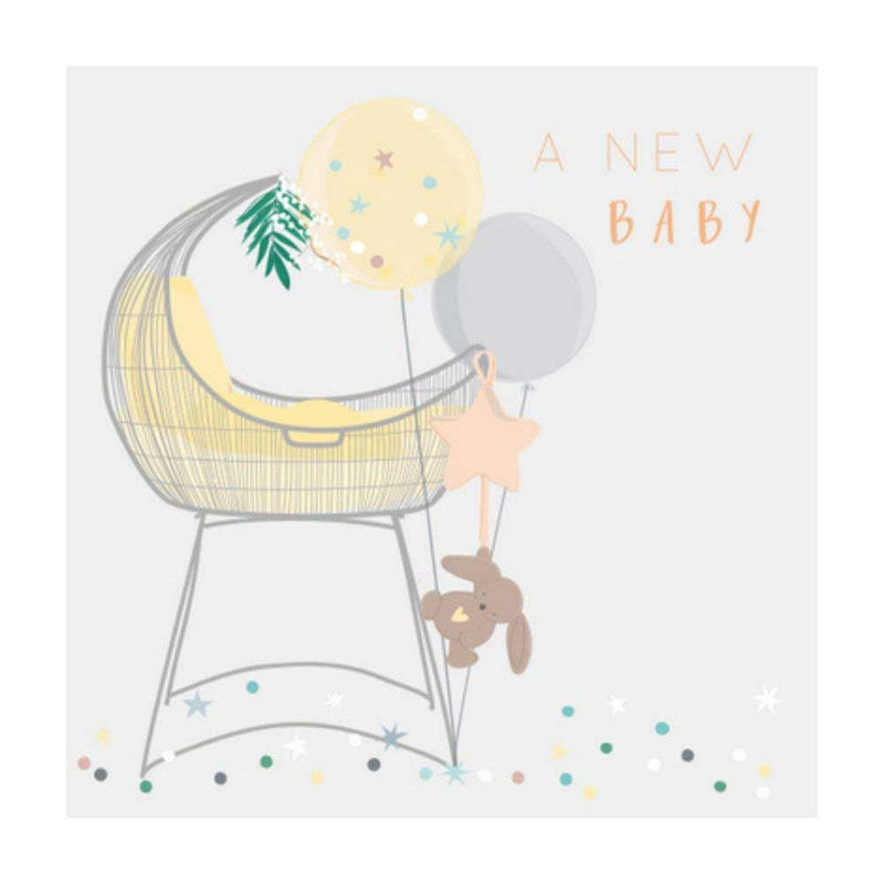 Crib New Baby Card