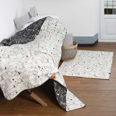 David Fussenegger Dogs Single Bed Blanket
