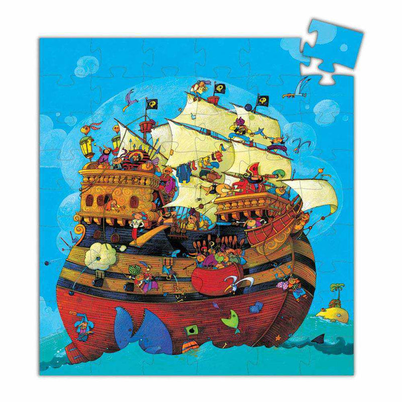 Djeco Barbarossas Boat Silhouette Puzzle