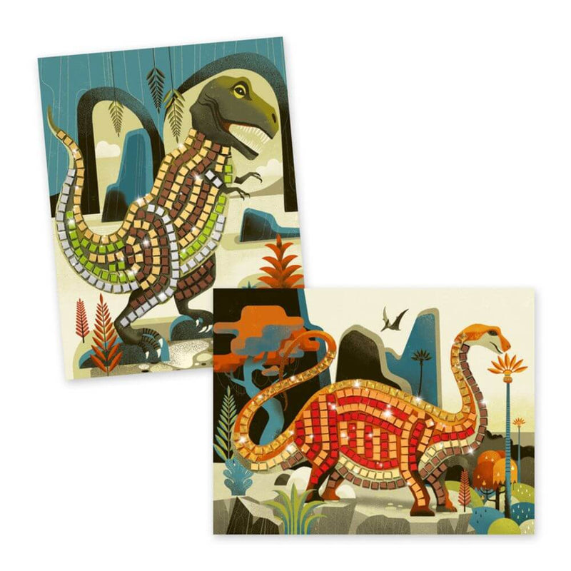Djeco Dinosaur Mosaic Kit-Baby Gifts and Toys-Mornington Peninsula