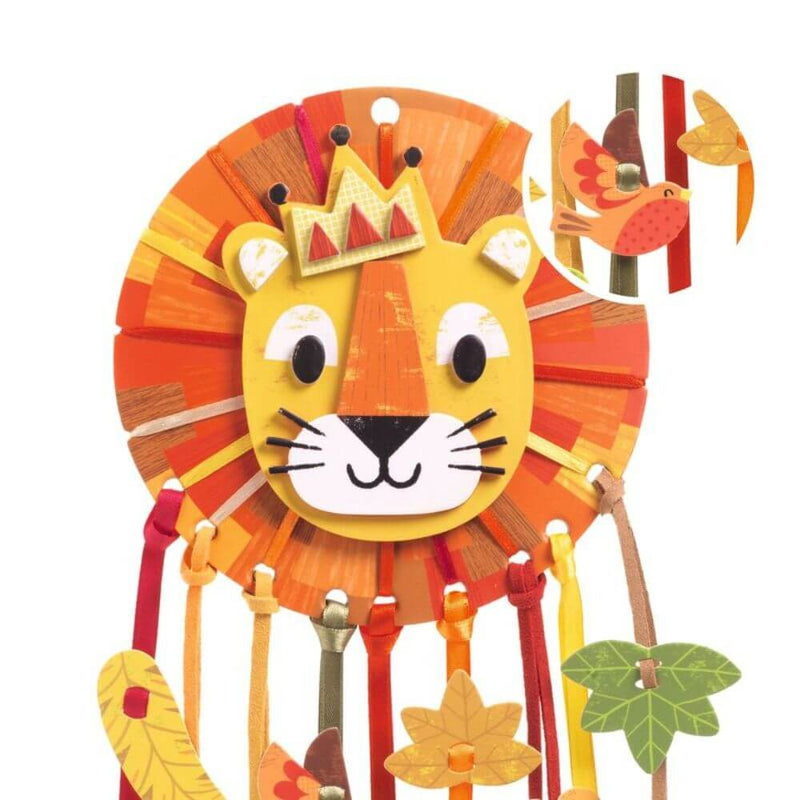 Djeco Do It Yourself Little Lion Dreamcatcher-Baby Gifts-Kids Toys-Mornington Peninsula